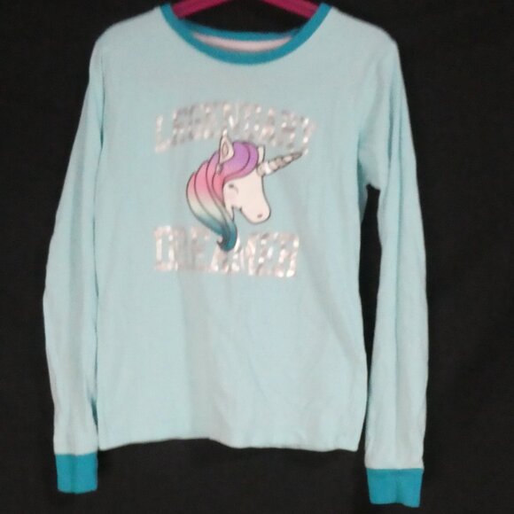 GEORGE | large (10-12) | Unicorn Legendary Dreamer Long Sleeve Pajama Shirt - Picture 2 of 15